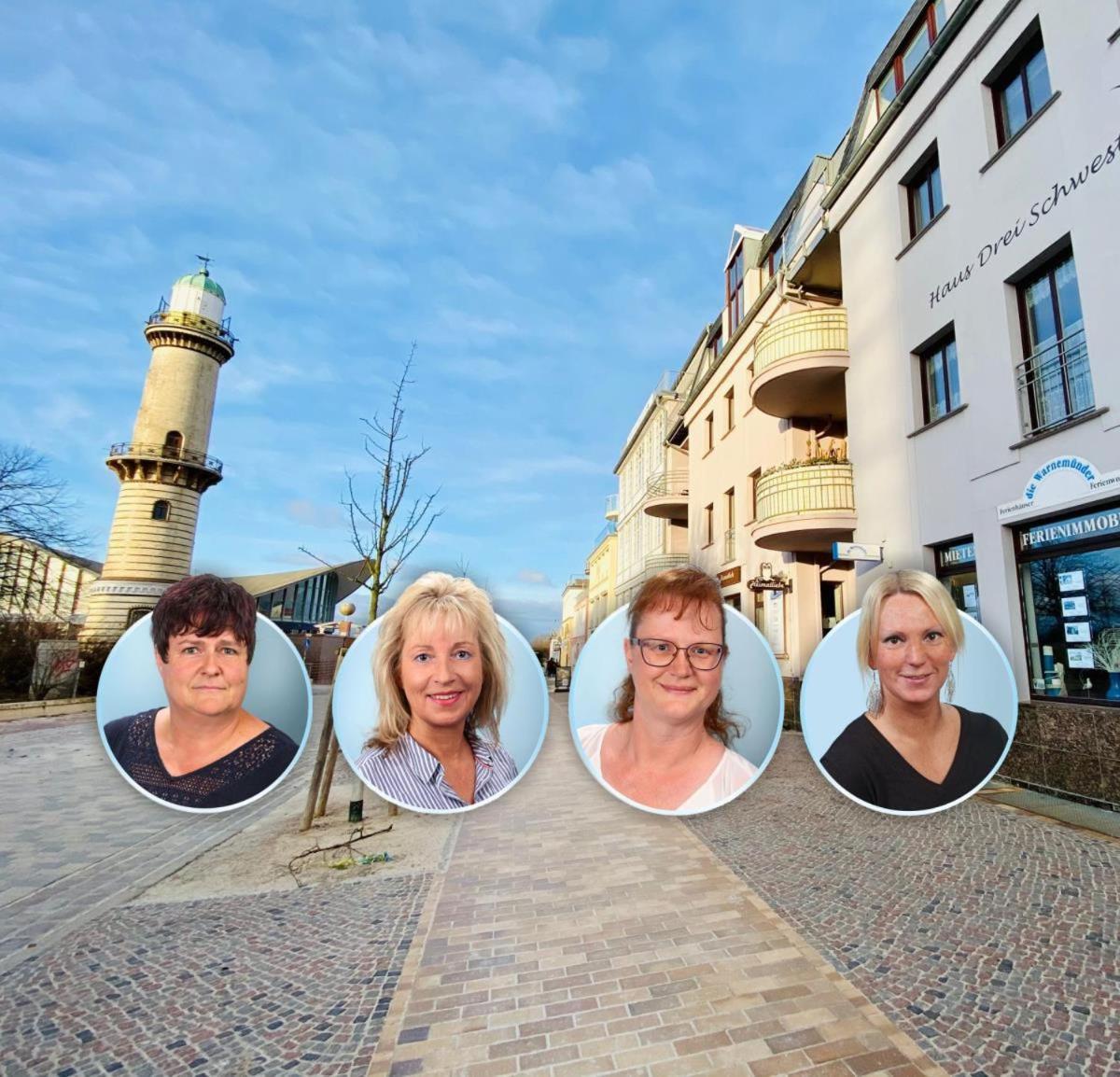 Ferienwohnung Turmblick Rostock Exterior foto